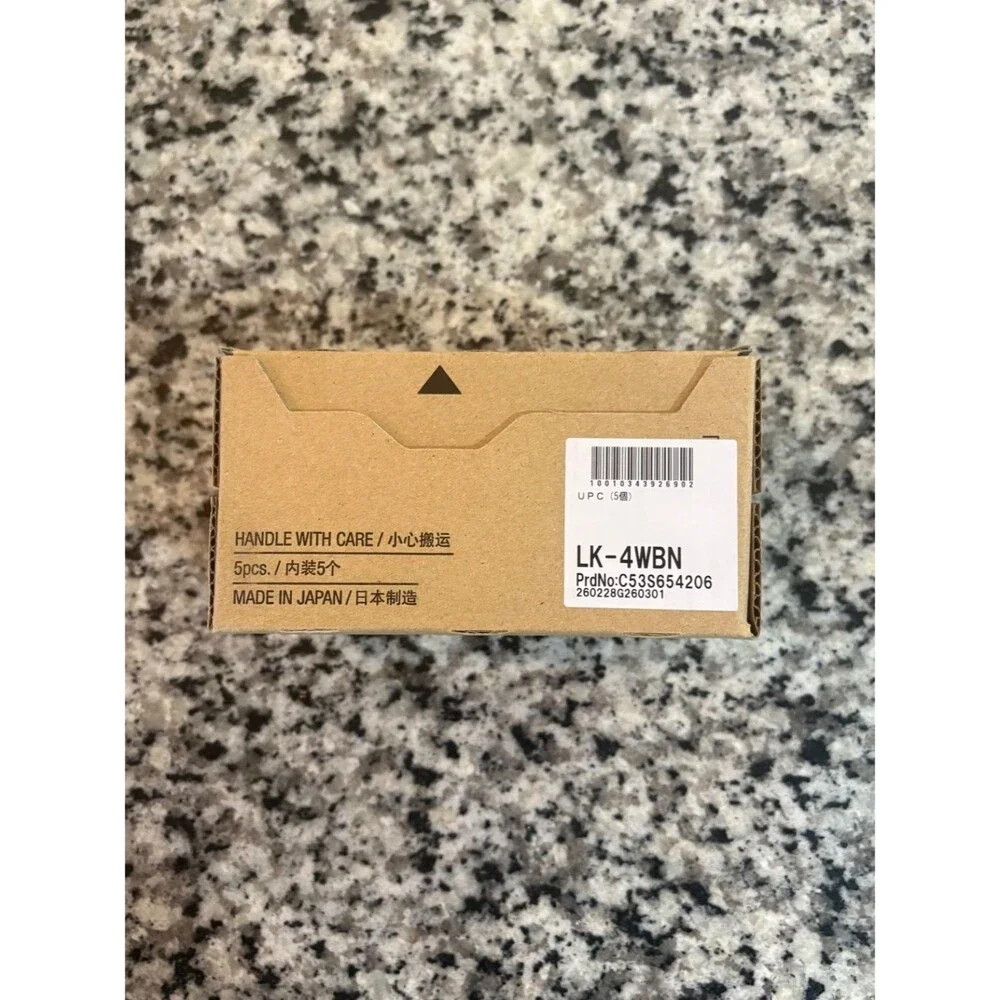Epson Label Works LK-4WBN 12mm 1/2
